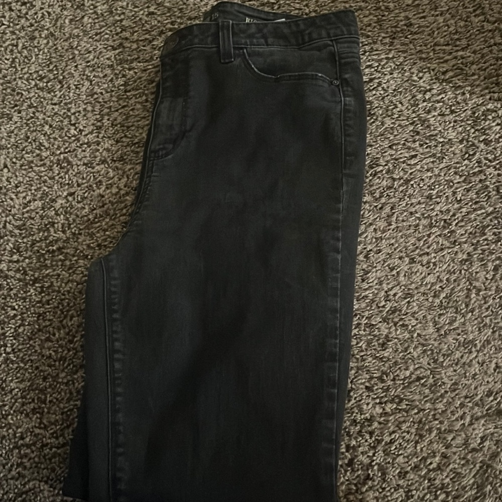Black High Rise Skinny Jeans